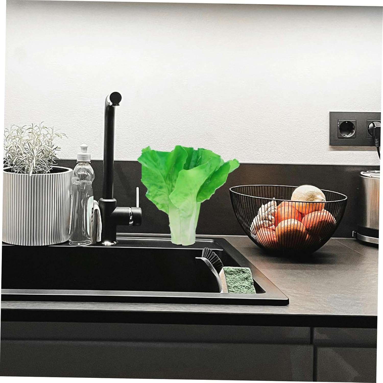 Luxshiny Realistic Lettuce Artificial Vegetable Decor No Maintenance