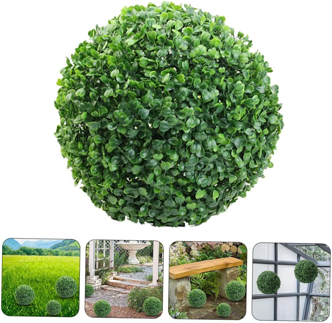 Artificial Topiary Balls for Indoor Outdoor Decor