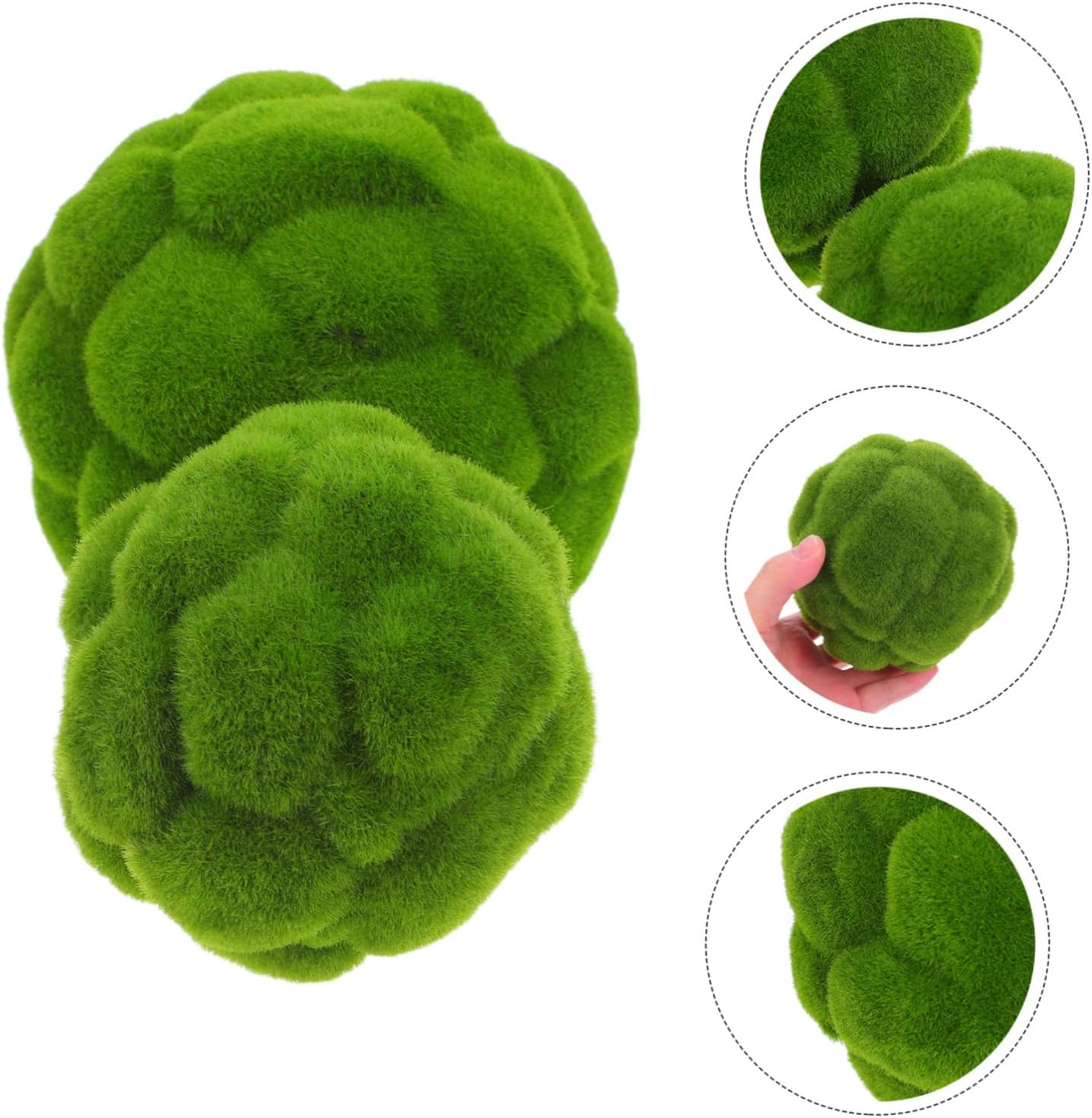 Cabilock 2Pcs Artificial Topiary Balls for Decor Centerpieces