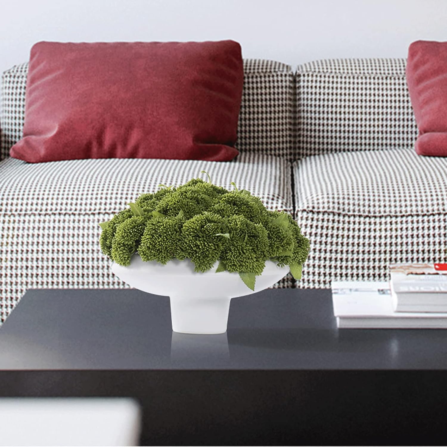 SUNESA Artificial Topiary with White Ceramic Pot