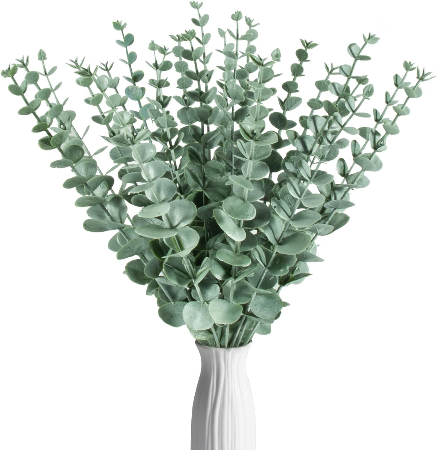 Sukh 24pcs Artificial Eucalyptus Stems for Decor