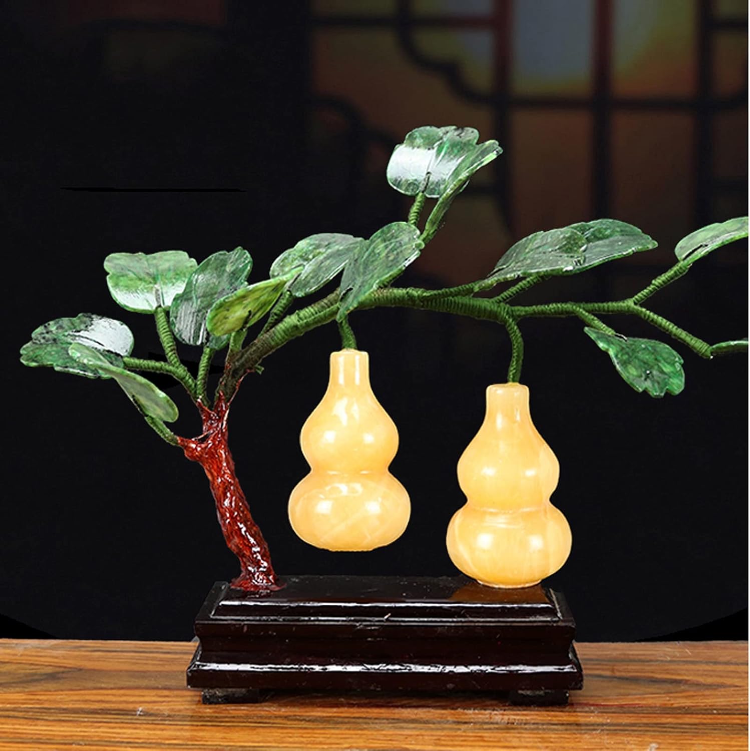 Artificial Bonsai Tree Jade Money Tree Indoor Decor