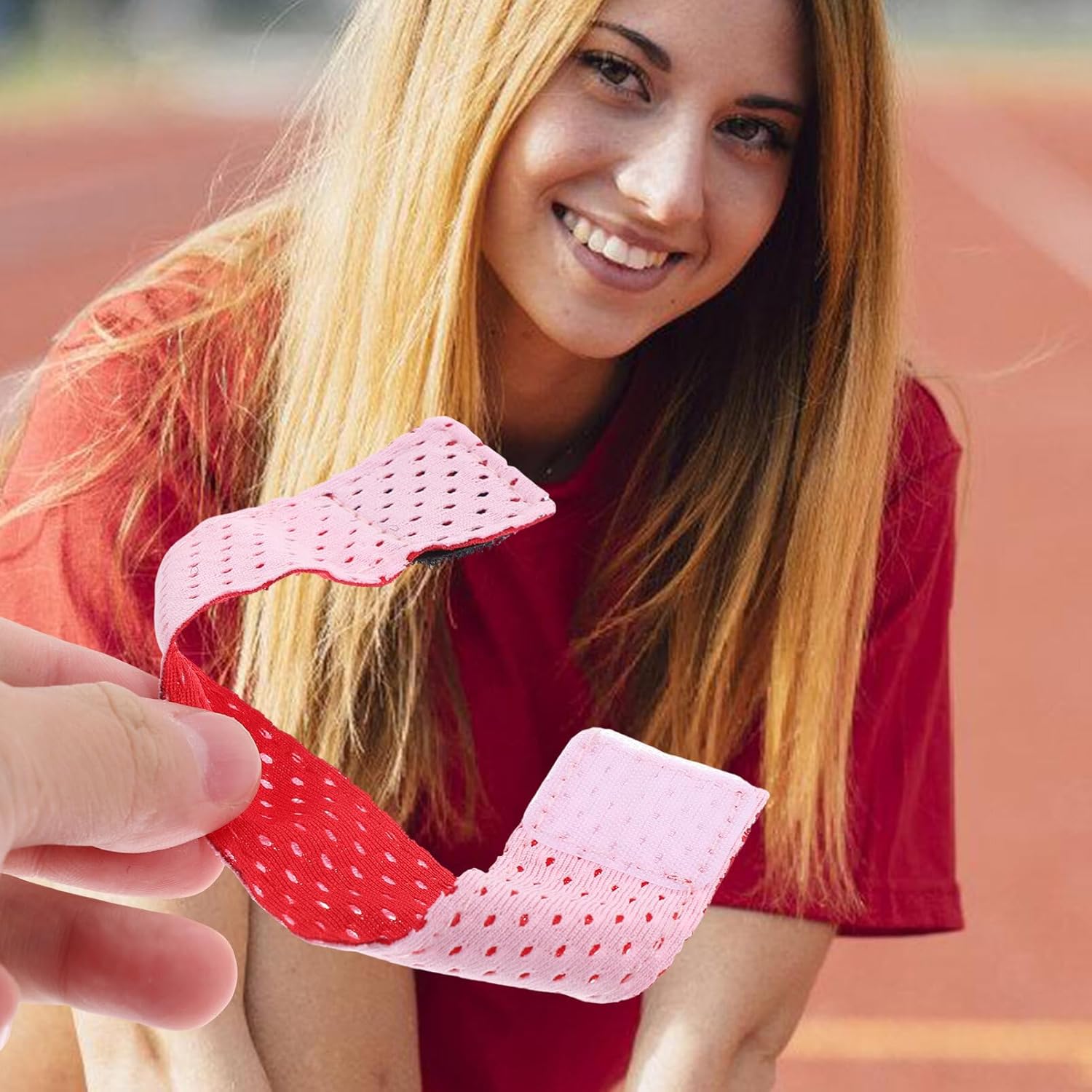 Sosoport 6pcs Adjustable Sleeve Ties for Sports