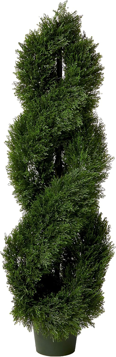 Nearly Natural Double Pond Cypress Artificial Topiary 4ft H