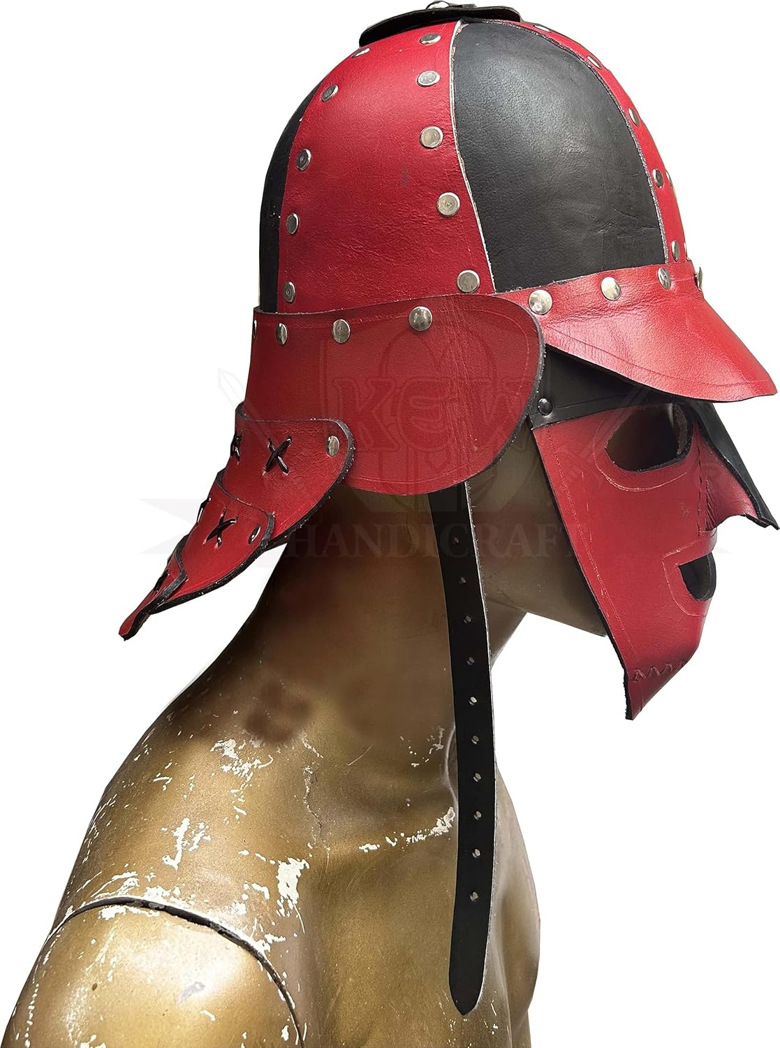 Leather Norse Helm Foam Template J1