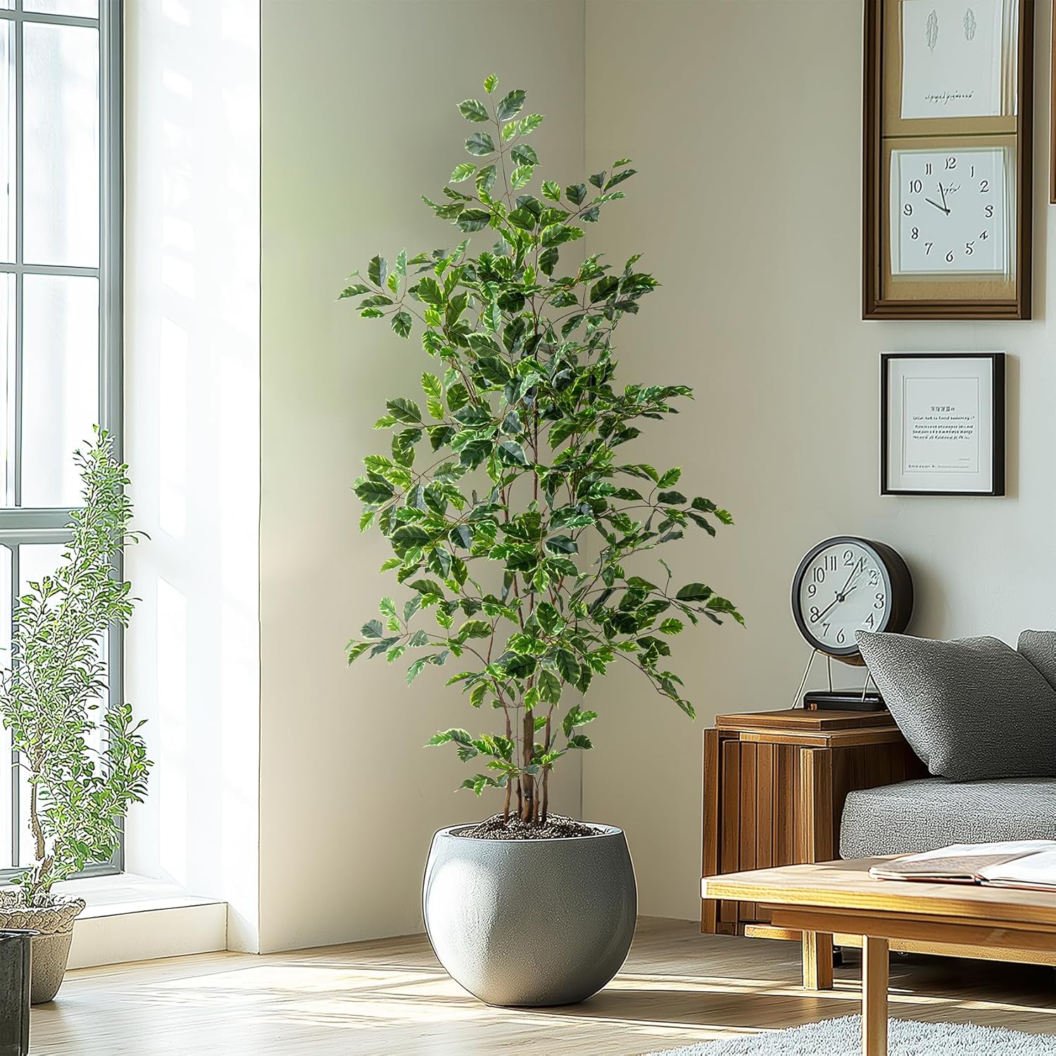 Bailikang Artificial Ficus Tree 5FT Indoor Decor