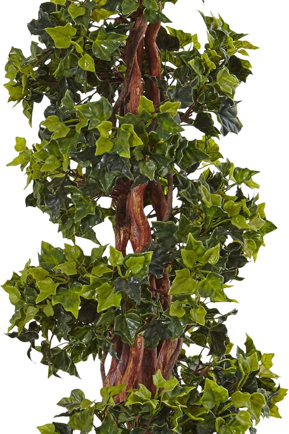 Nearly Natural 5ft English Ivy Spiral Topiary Artificial Tree
