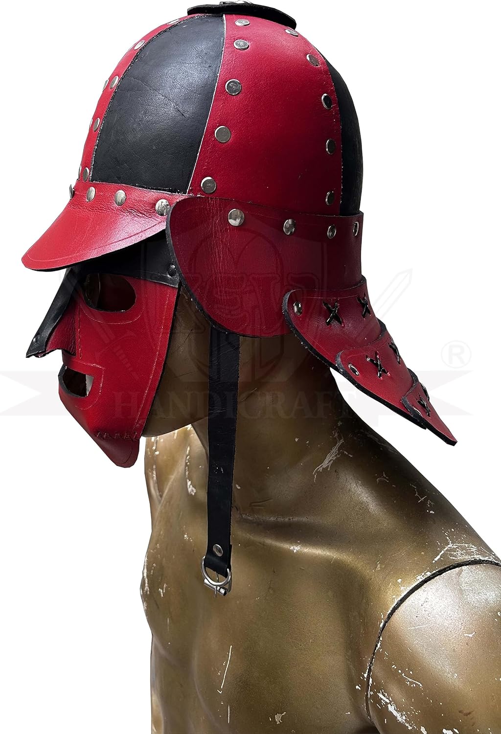 Leather Norse Helm Foam Template J1