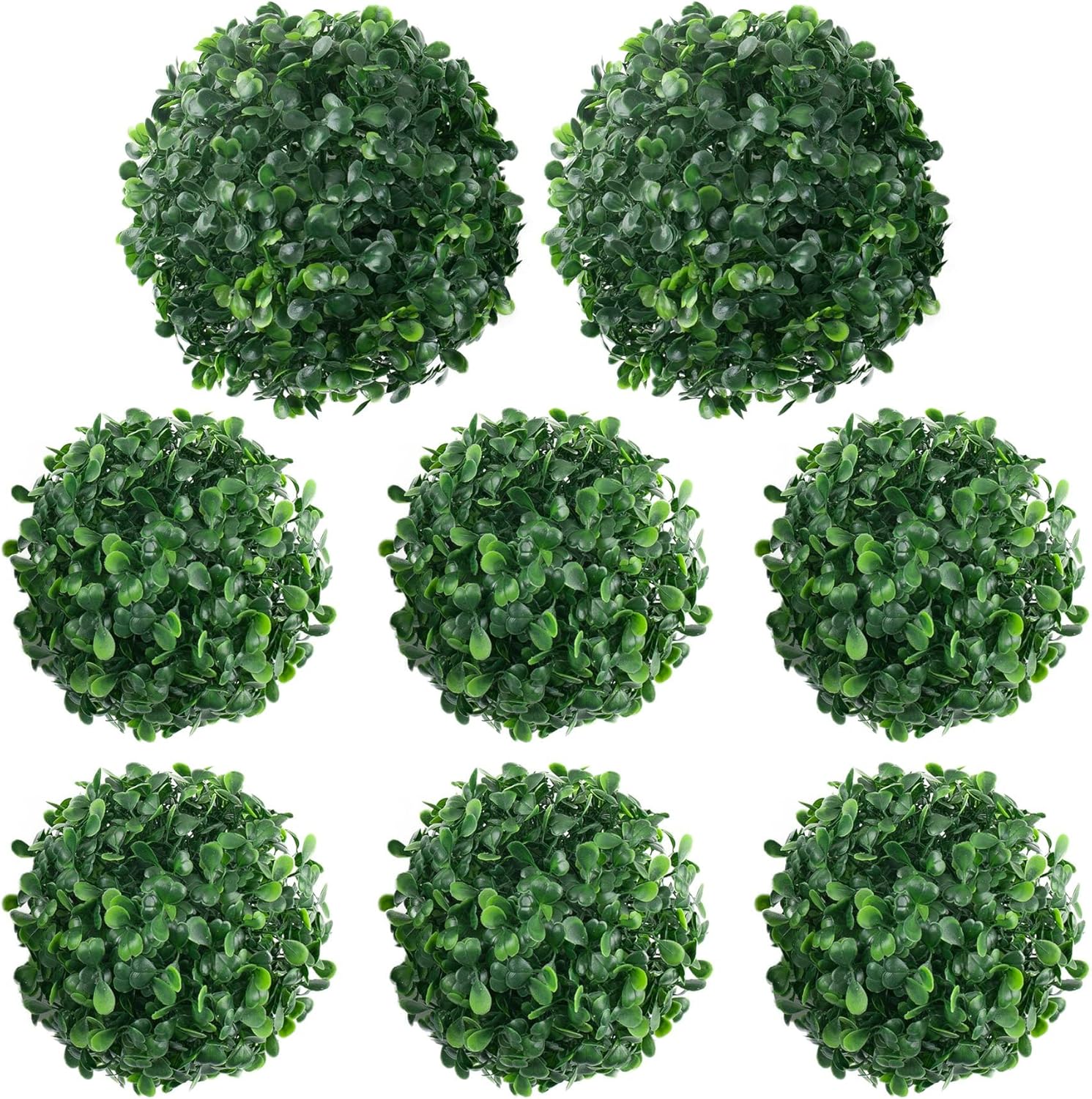 RP Remarkable Power 8 Pack Artificial Boxwood Topiary Balls