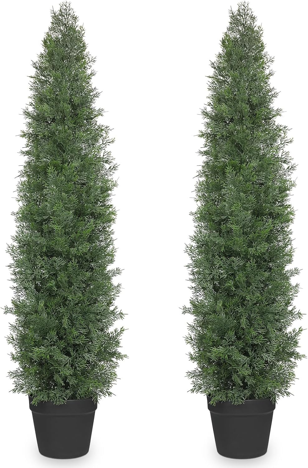 Briful Set of 2 Artificial Cedar Trees 4FT Tall