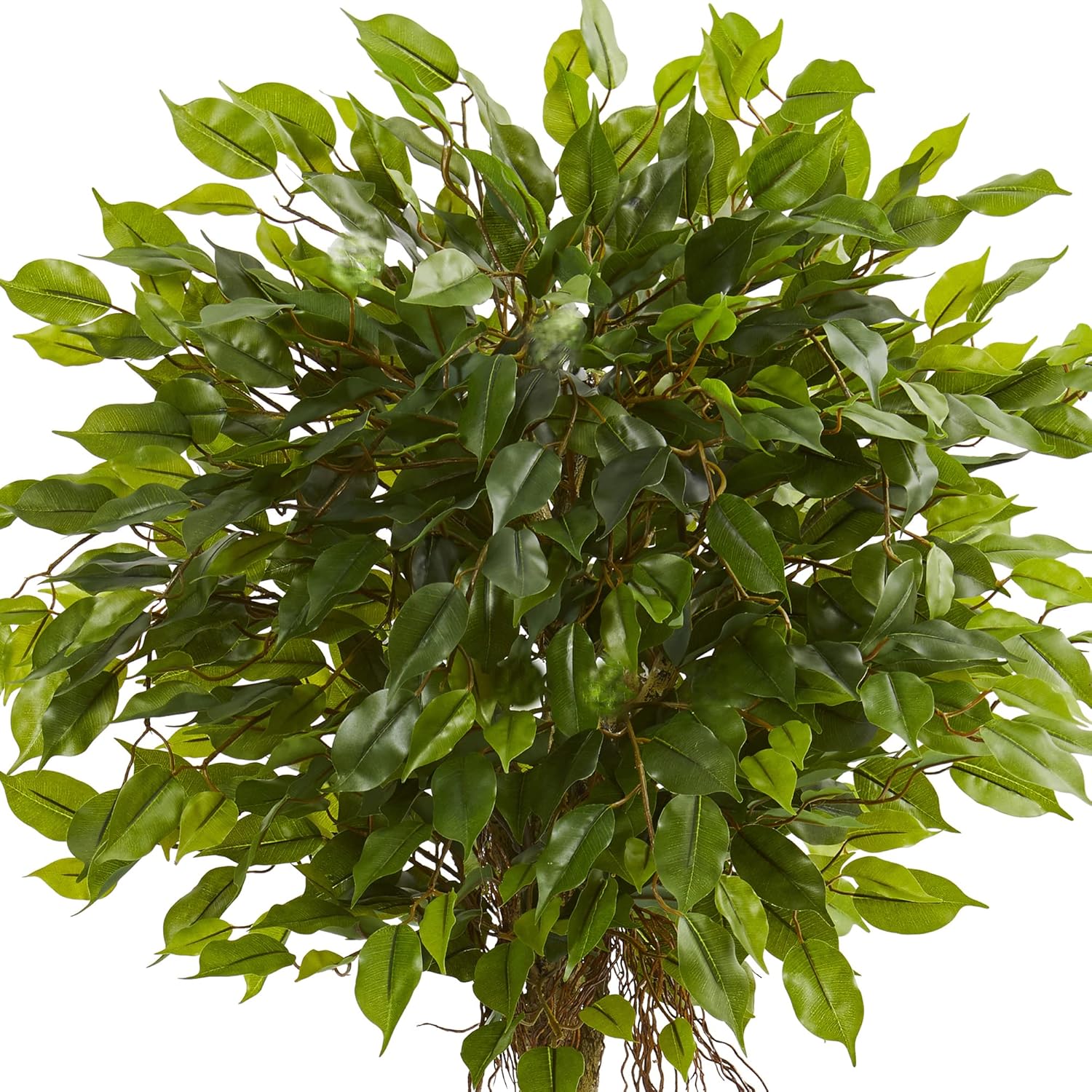 Nearly Natural 4ft Ficus Artificial Topiary Tree