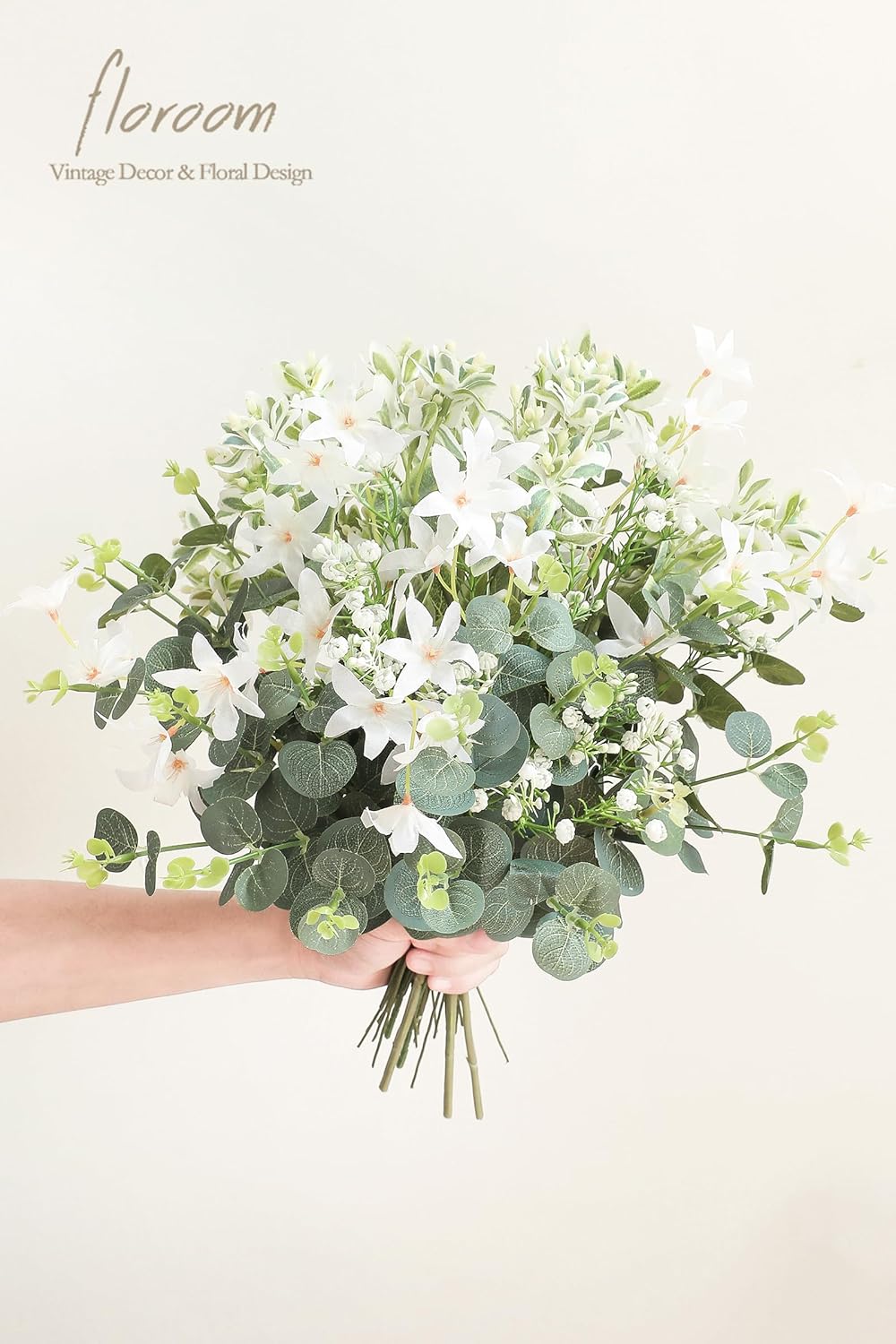 Floroom Artificial Greenery Stems Box Set 25pcs