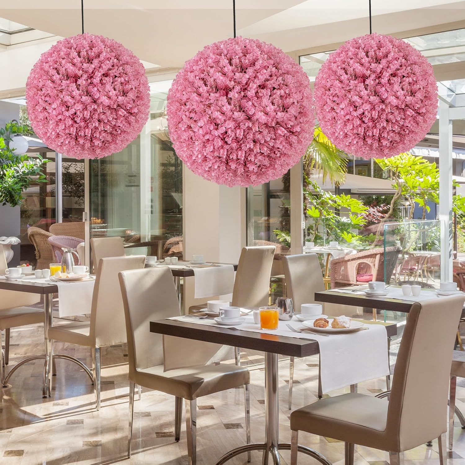 Goplus 175 Inch Artificial Topiary Balls Set of 2
