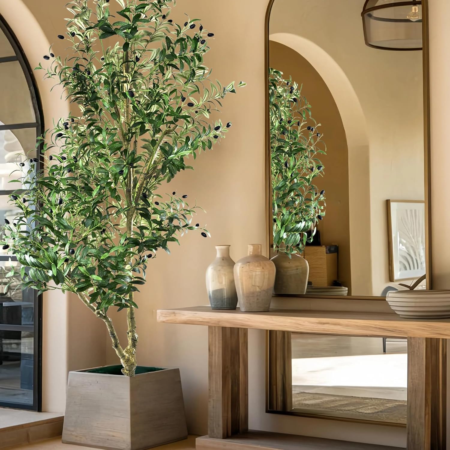 75ft Tall Artificial Olive Tree for Home Decor