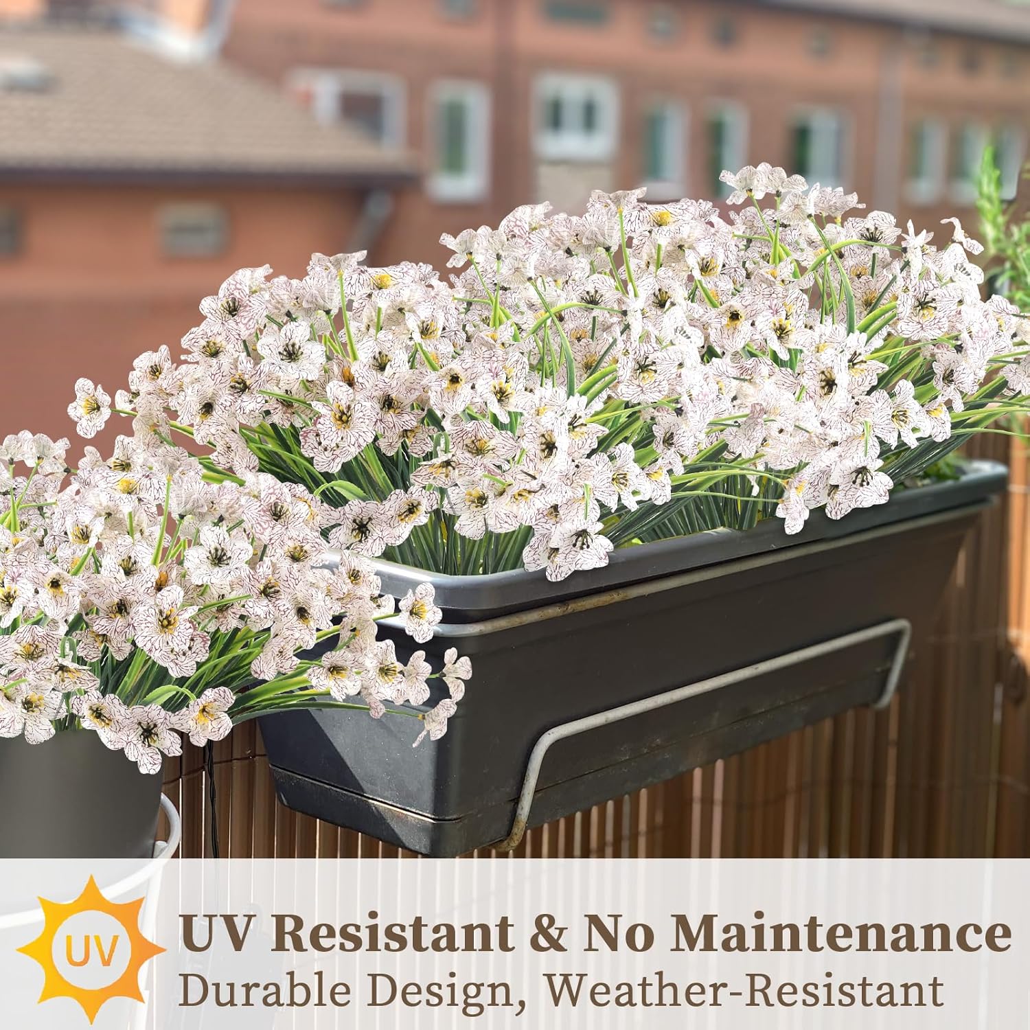 24 Bundle Artificial Flowers for Home Garden Decor
