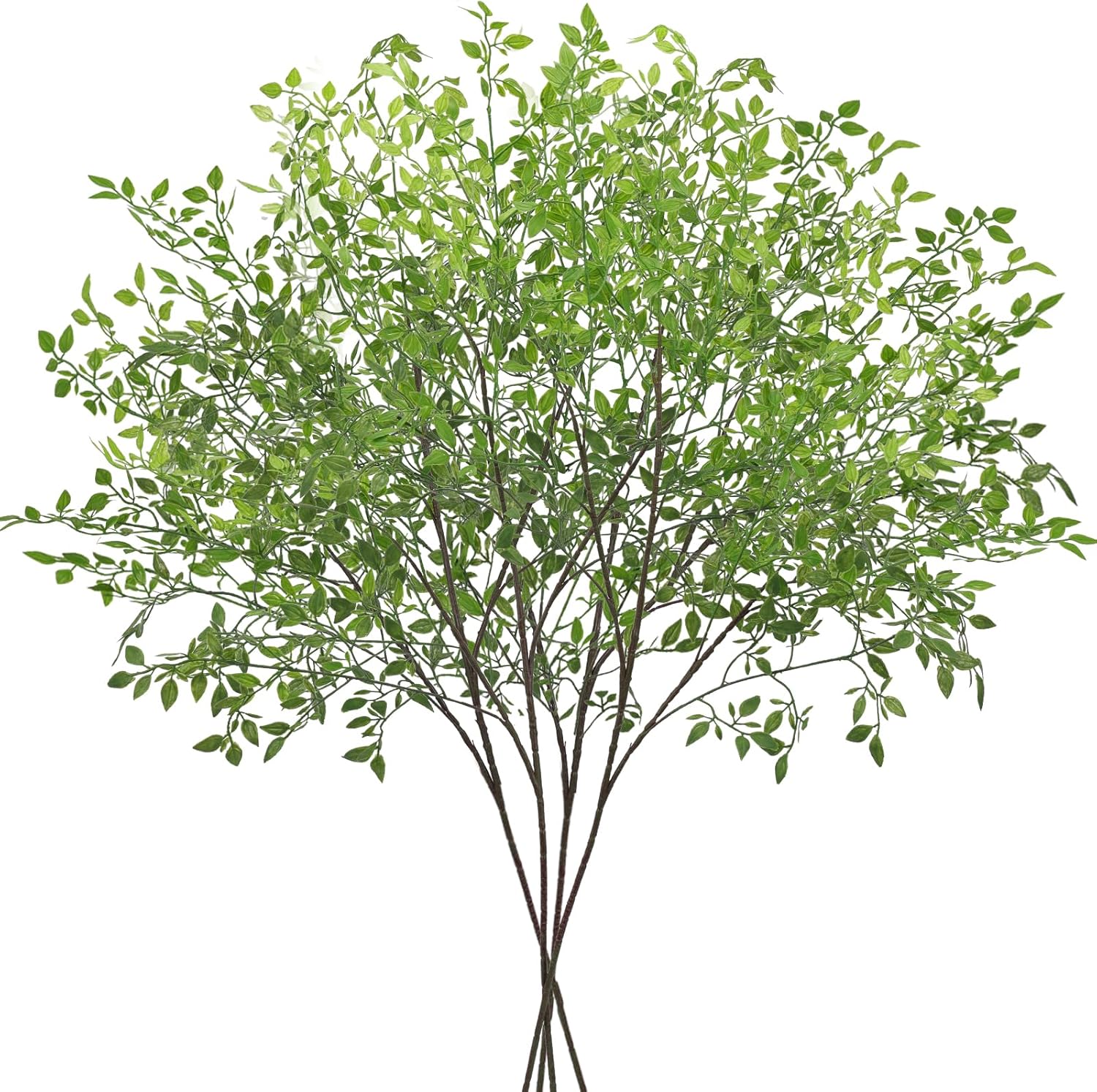 CEWOR 4pcs Artificial Greenery Branches for Tall Vase Decor