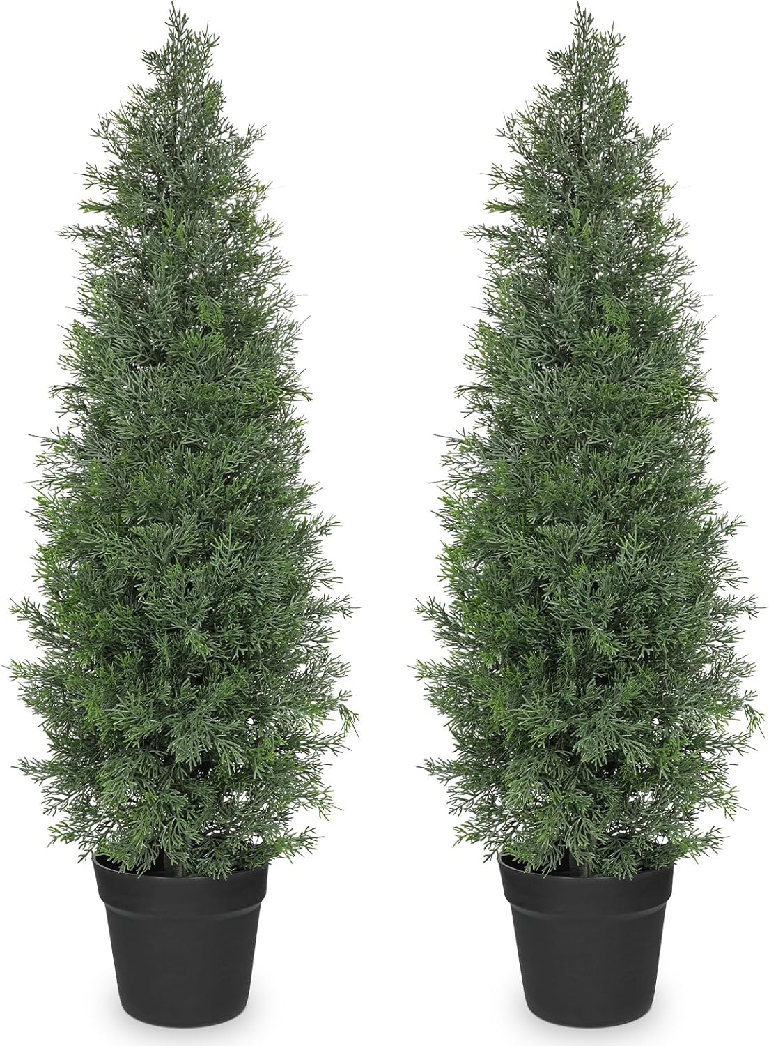 Briful Set of 2 Artificial Cedar Trees 3FT Tall