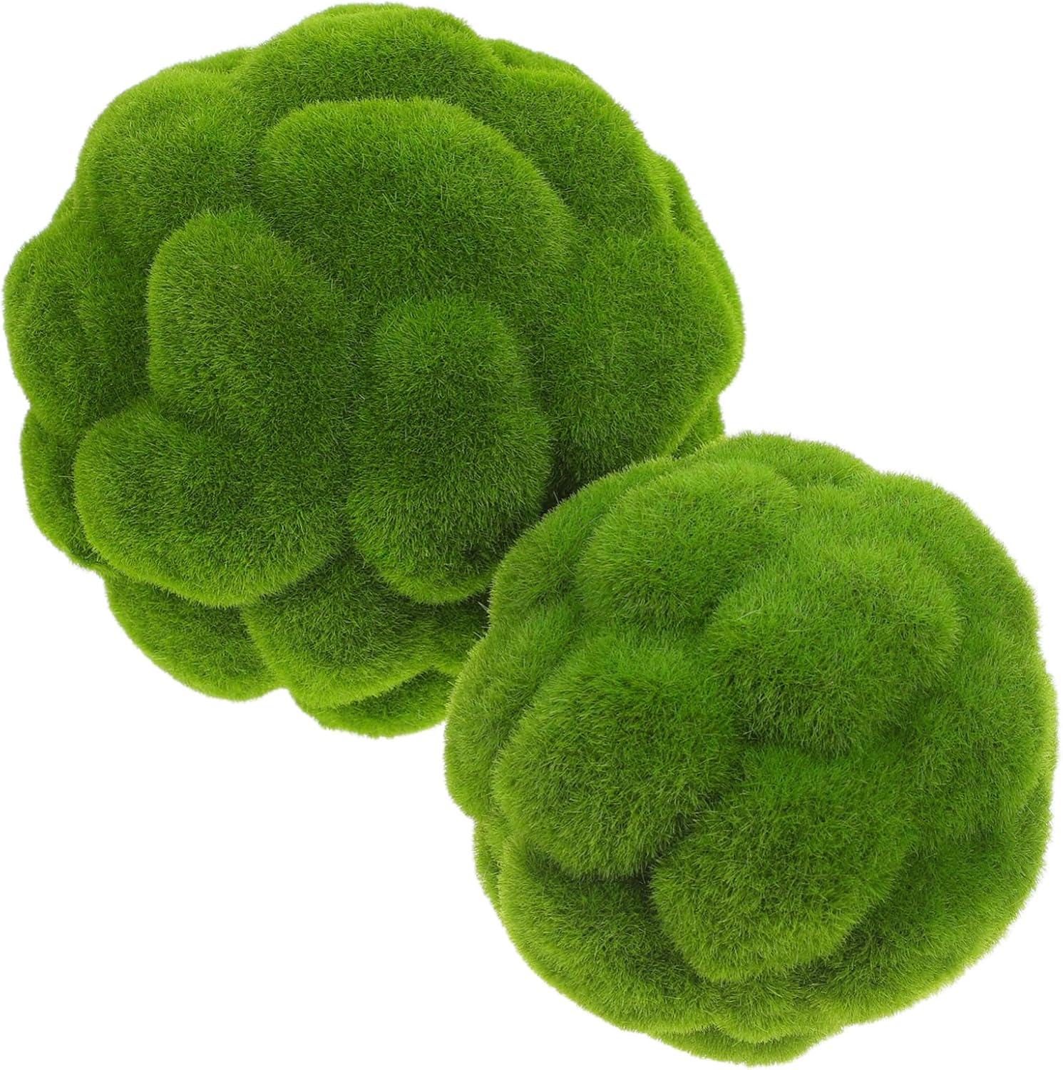 Cabilock 2Pcs Artificial Topiary Balls for Decor Centerpieces