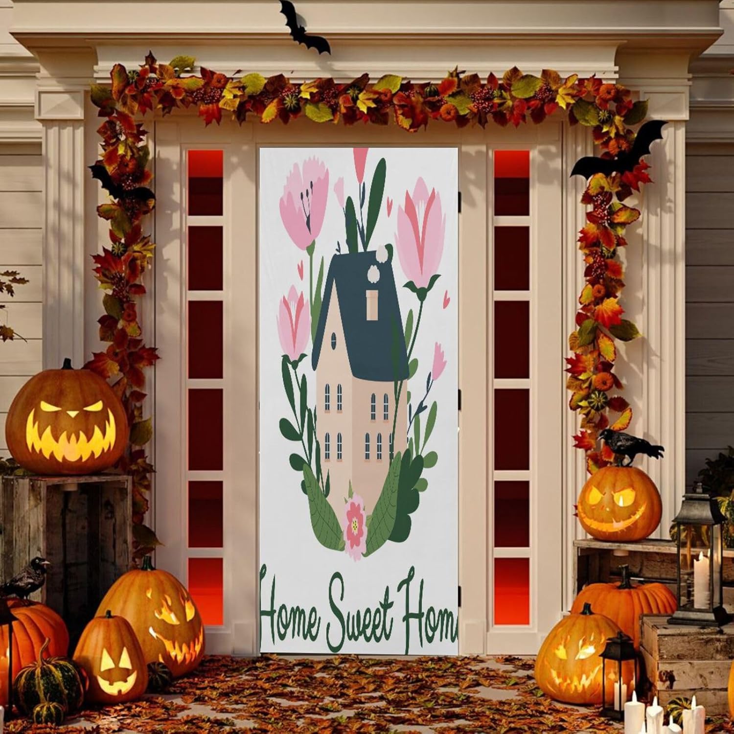 Susiyo Stretch Door Cover for Front Doors 35x79 Inch