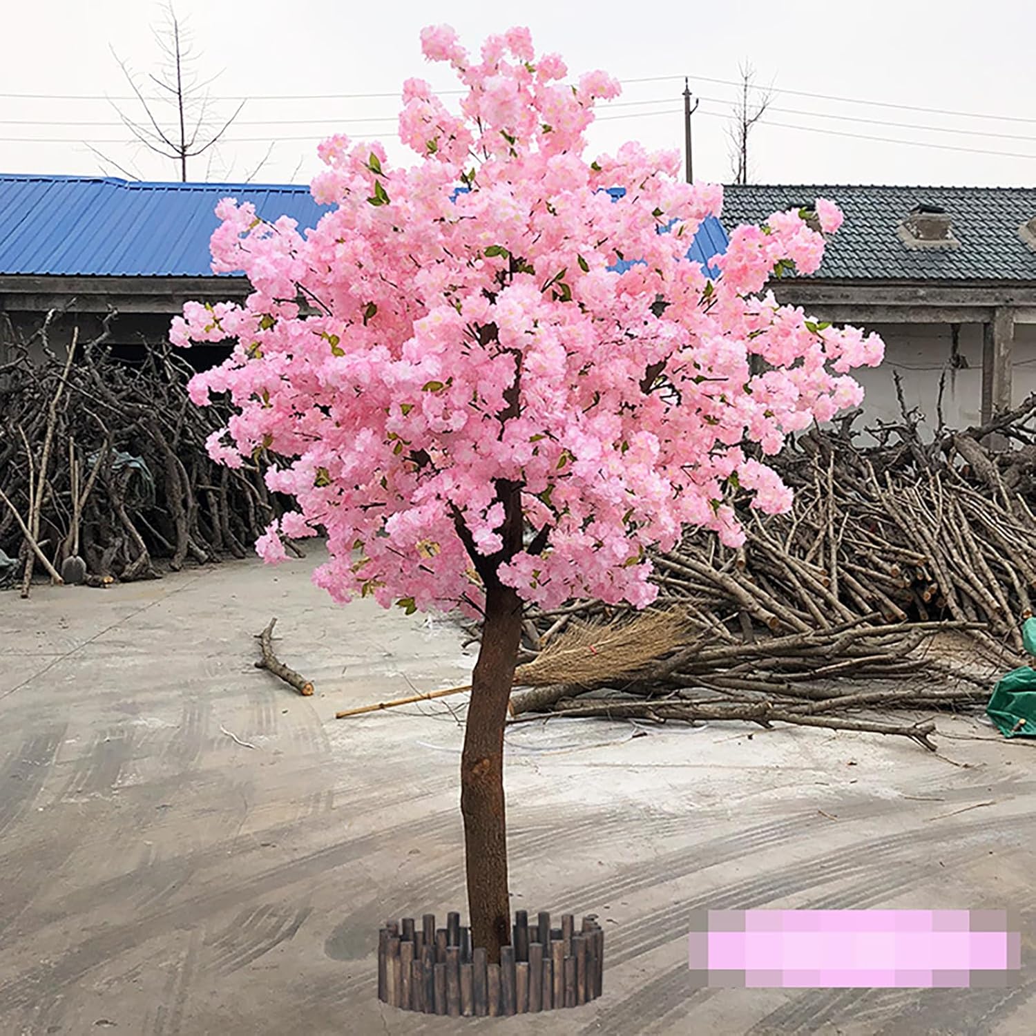 QIUPAI Wishing Tree Artificial Cherry Blossom