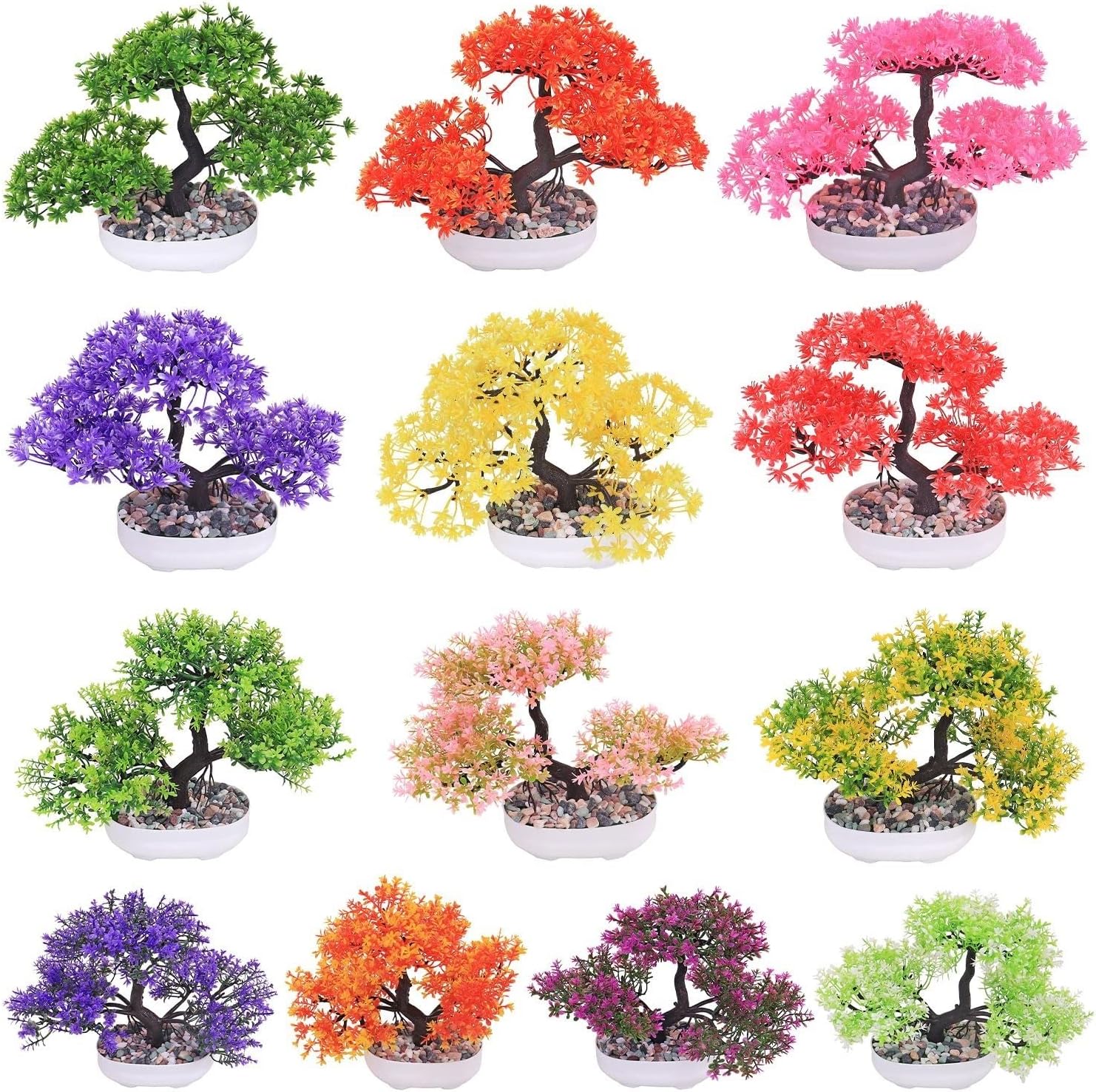 Artificial Pine Bonsai Tree Office Decor