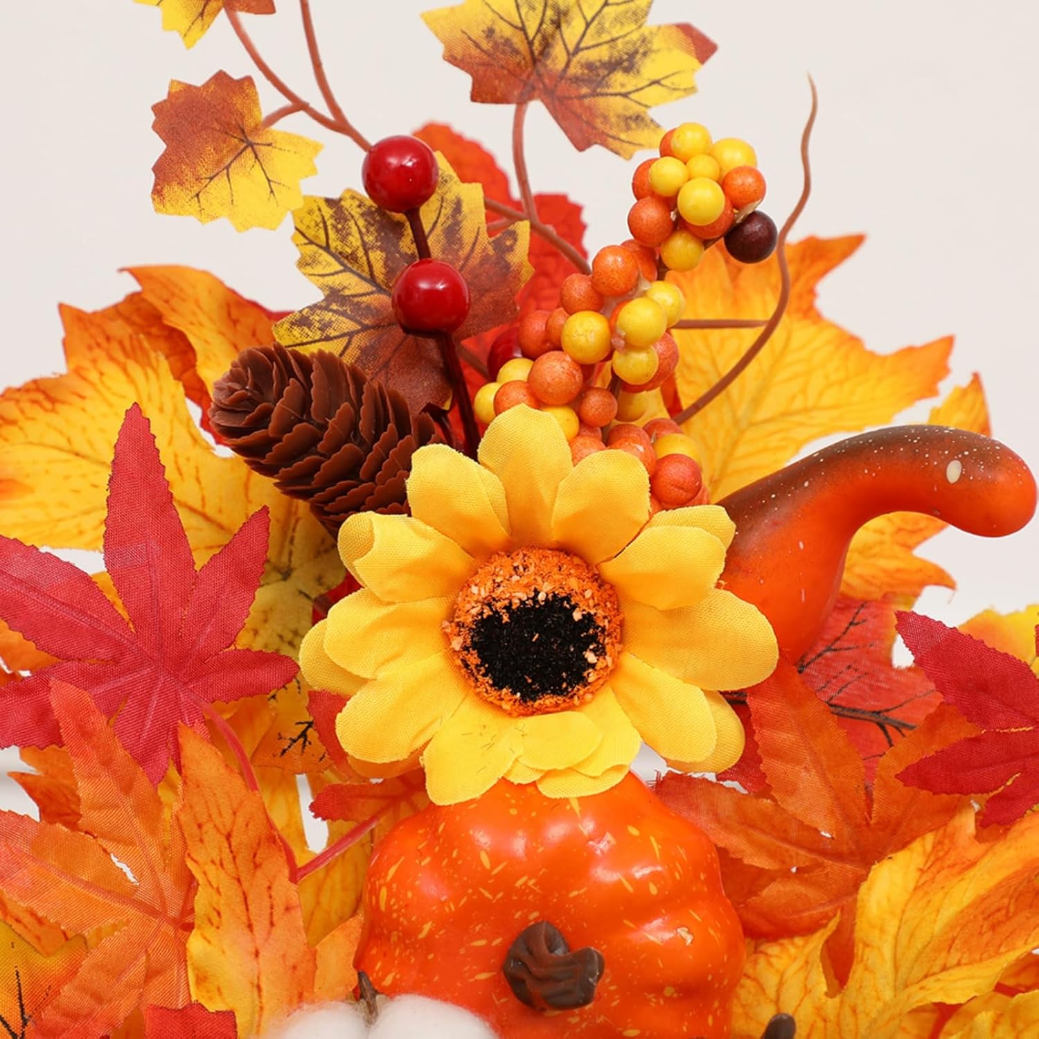 Ochine 12 Inch Artificial Pumpkin Fall Decor for Home