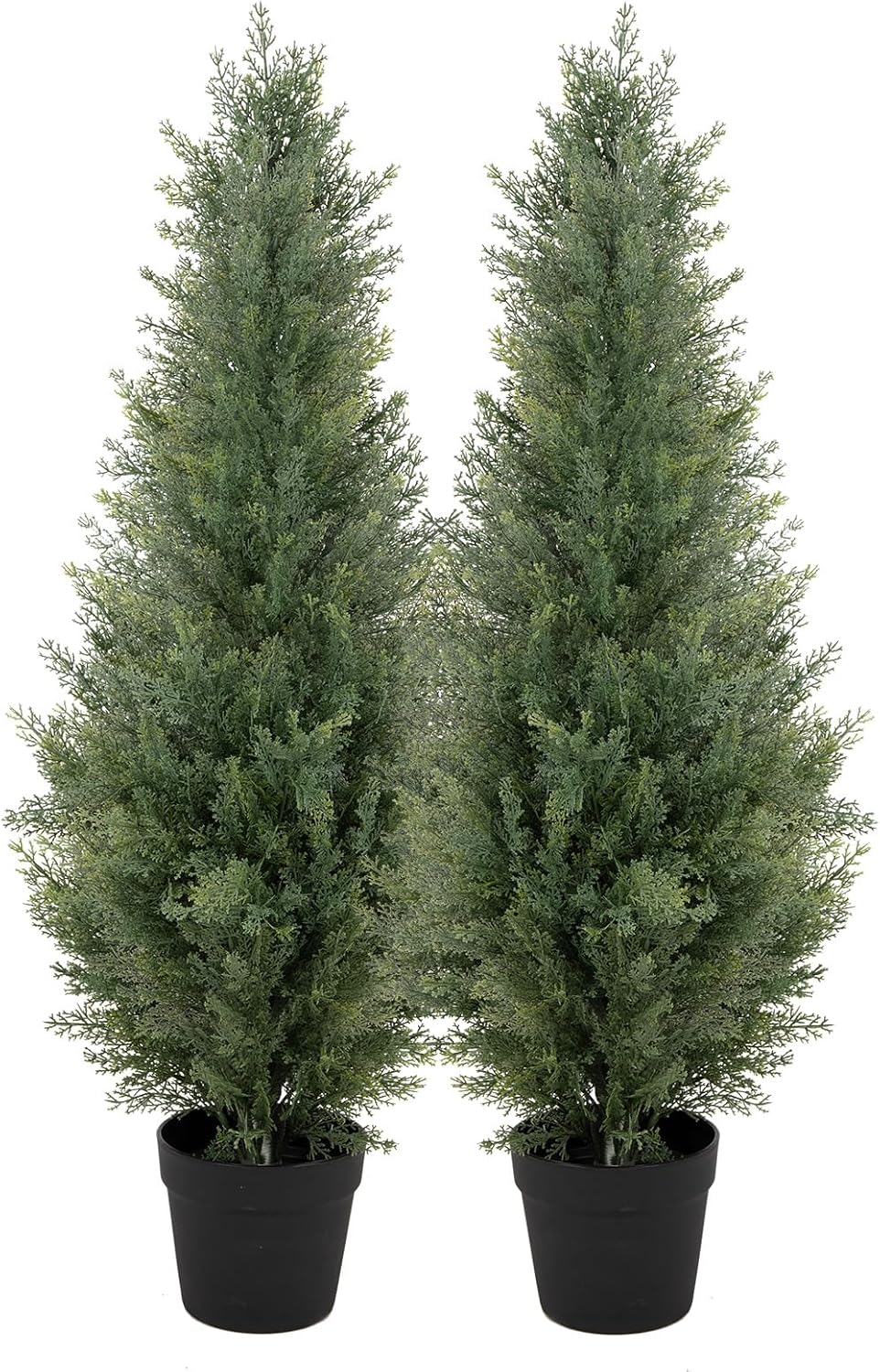 Bellacat 3ft UV Resistant Artificial Topiary Trees 2Pack 1