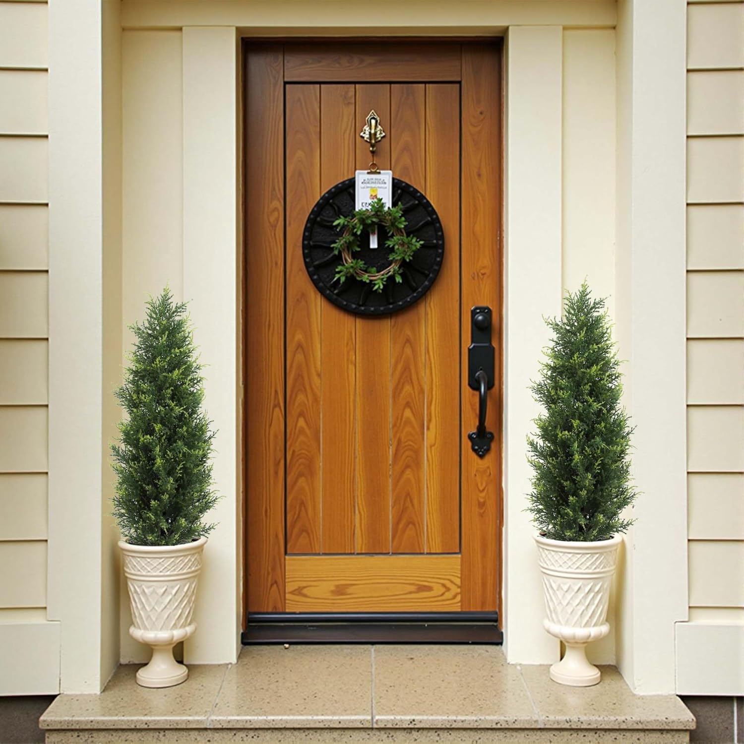 Artificial Topiary Tree 3ft Faux Plant for Home Decor