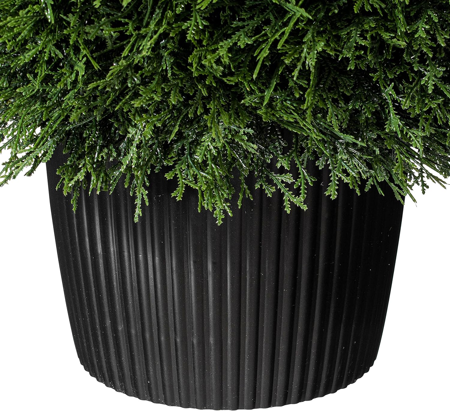 Vickerman 20 Inch Artificial Silk Cedar Topiary Ball