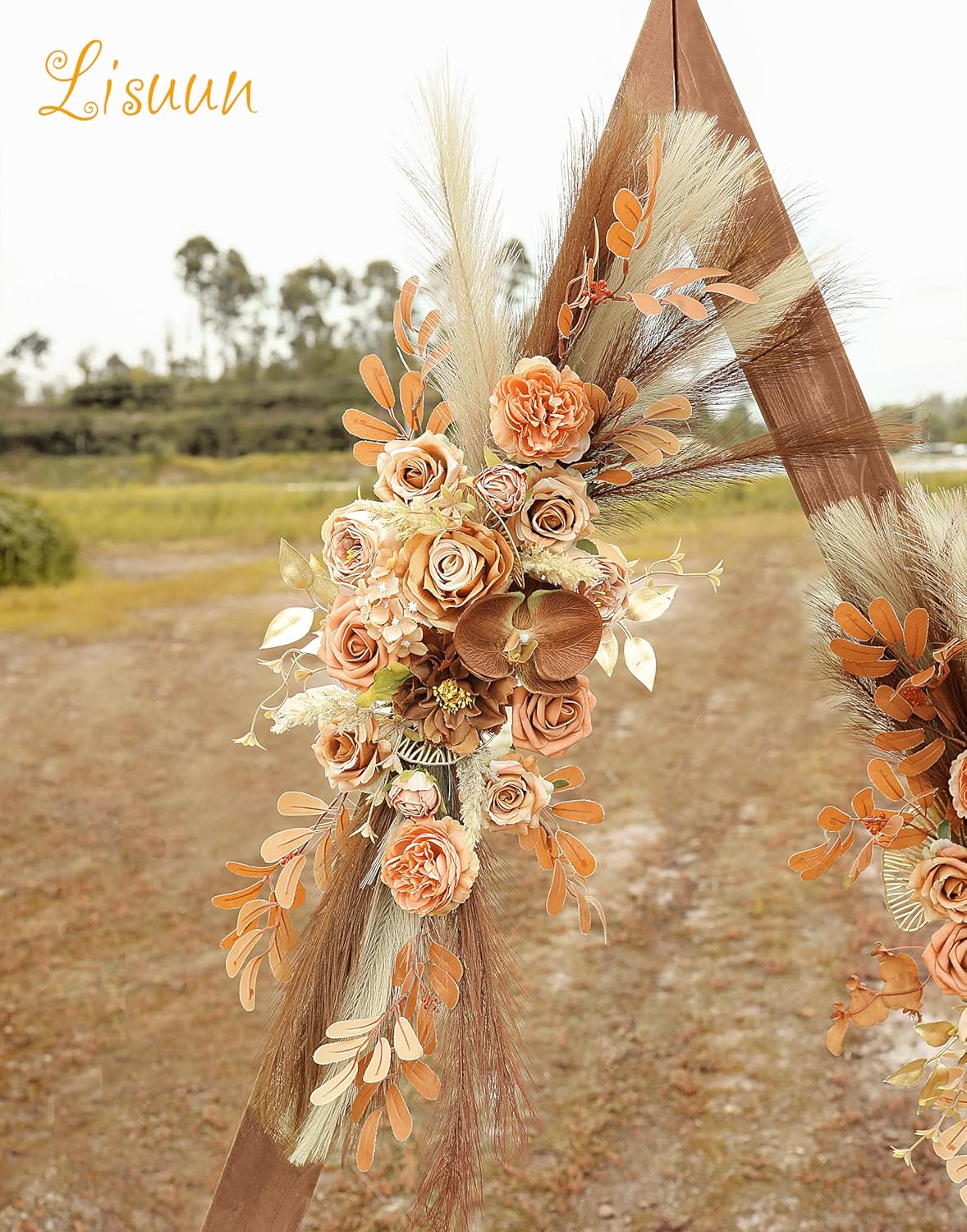 Boho Wedding Arch Artificial Flowers - Pack of 2