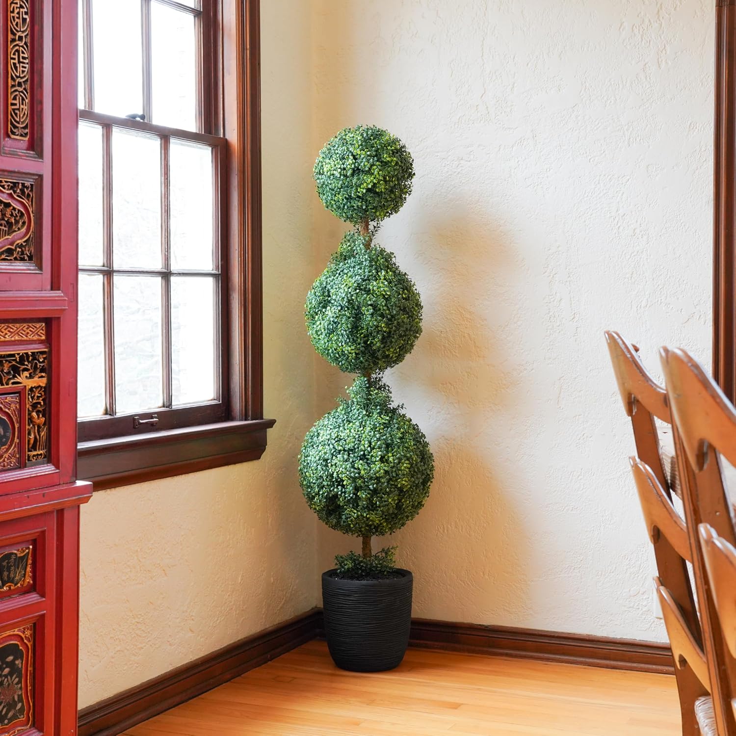 Natures Elements 5 Foot Triple Ball Topiary