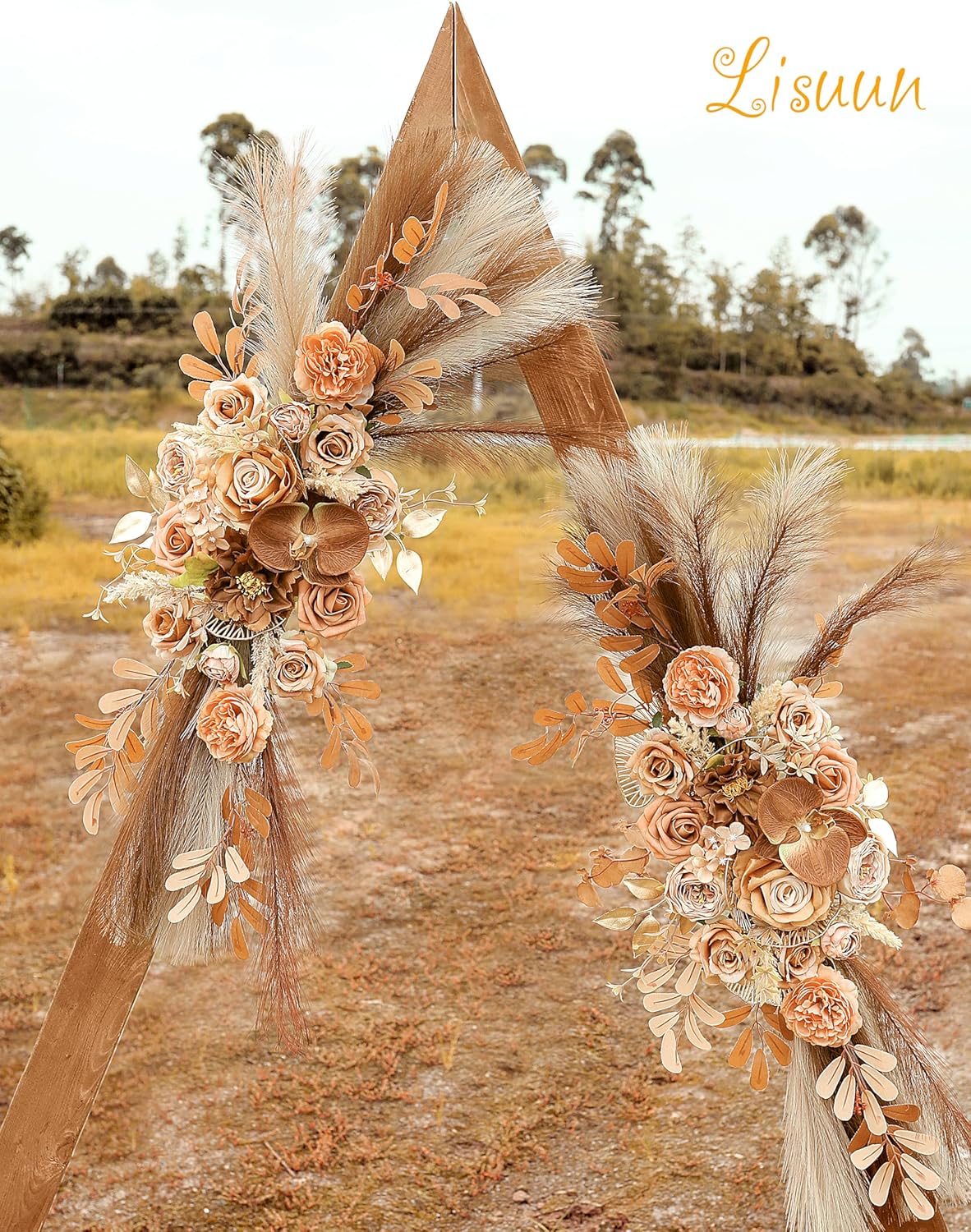 Boho Wedding Arch Artificial Flowers - Pack of 2